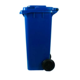 thumbnail image 2 of Basurero Contenedor Basura 120 lts. azul QRubber, 2 of 3