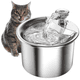 thumbnail image 1 of Fuente Filtro Bebedero Agua Gato Perros Acero Inoxidable 2l, 1 of 6