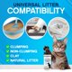 thumbnail image 4 of Desodorizante para arena de gatos NonScents sin fragancia, 2 unidades, 4 of 6