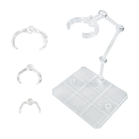 Magideal - Asamblea 1/144 Soporte De Figura De Acción, Soporte De Modelo, Soporte De Soporte, Soporte De Exhibición, Transparente Para Muñeca Estilo B
