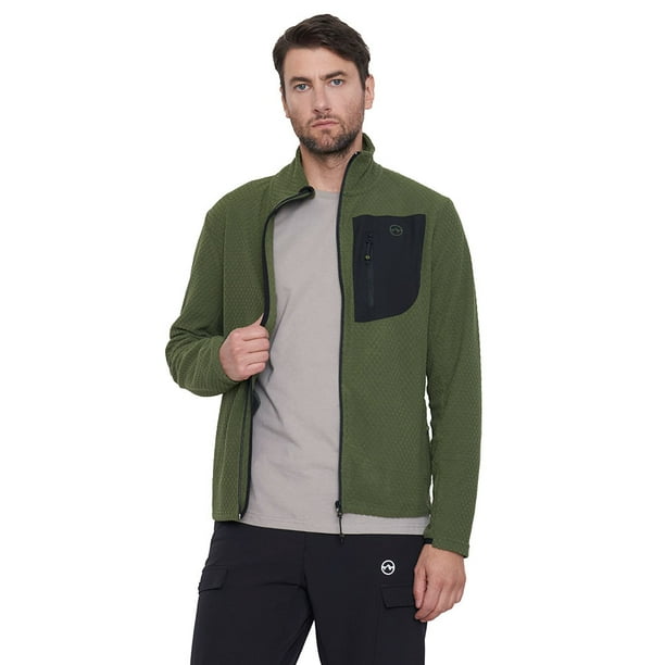 Polar Outdoor Hombre Waffle Bolsillo Verde/Charcoal Corona