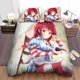 thumbnail image 1 of Wendy's Anime Girl Artwork Quilt Duvet Cover Set Comforter Cover Bed Linen Kids3-Piece Bedding Set, 1 of 5