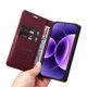 thumbnail image 4 of Funda Billetera de Cuero para Xiaomi 17 Pro con Tarjetero y Soporte - Tapa Magnética Rojo, 4 of 5