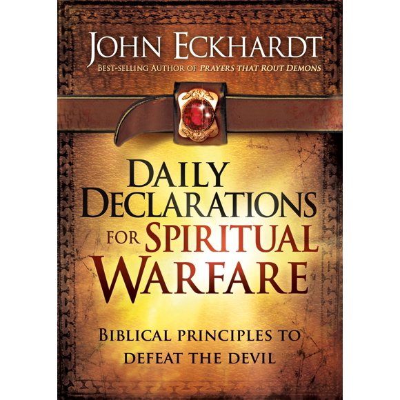 Libro Charisma House: Declaraciones Diarias para la Guerra Espiritual