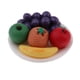 thumbnail image 2 of Miniaturas Casa de Muñecas Plato de Frutas Multicolor, 2 of 3