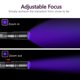 thumbnail image 2 of Linterna UV COSMOING 395nm ultravioleta a prueba de agua, 2 of 6