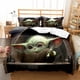 thumbnail image 1 of Star-Wars Yo-da 3 Pcs Comforter Set with 2 Pillowcases,Star-Wars Yod-a Bedding Set Sheet Set for Kids Adults,All Season Lightweight, 1 of 5