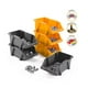 thumbnail image 3 of Set 6 Cajas Organizadoras Apilables Gris Gaveta Etiquetable, 3 of 3