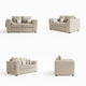 thumbnail image 2 of sofa esencia 2 cuerpos, 2 of 3