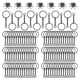 thumbnail image 5 of Juego De Anillos De Llavero De 360 Piezas Anillos De Salto Pasadores De Ojo De Tornillo Para Manualidades De Bricolaje, 5 of 5