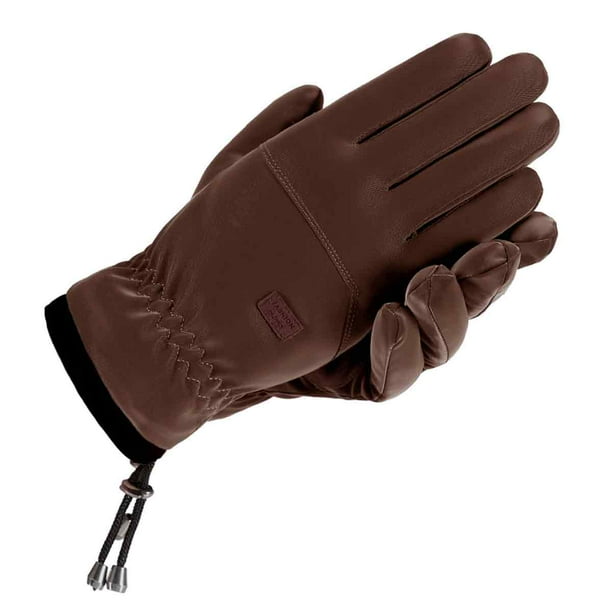 Guantes de invierno para hombre con dedos táctiles Guantes de invierno para hombre Guantes cálidos para pantalla táctil Guantes a prueba de viento para hombre Guantes para hombre con dedos táctiles Gu