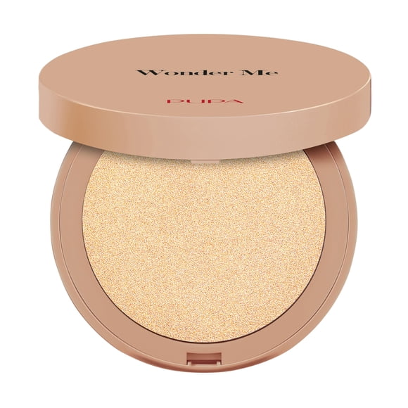 Polvo de maquillaje Pupa Milano Wonder Me Glow 102 Pure Gold 7,5 ml