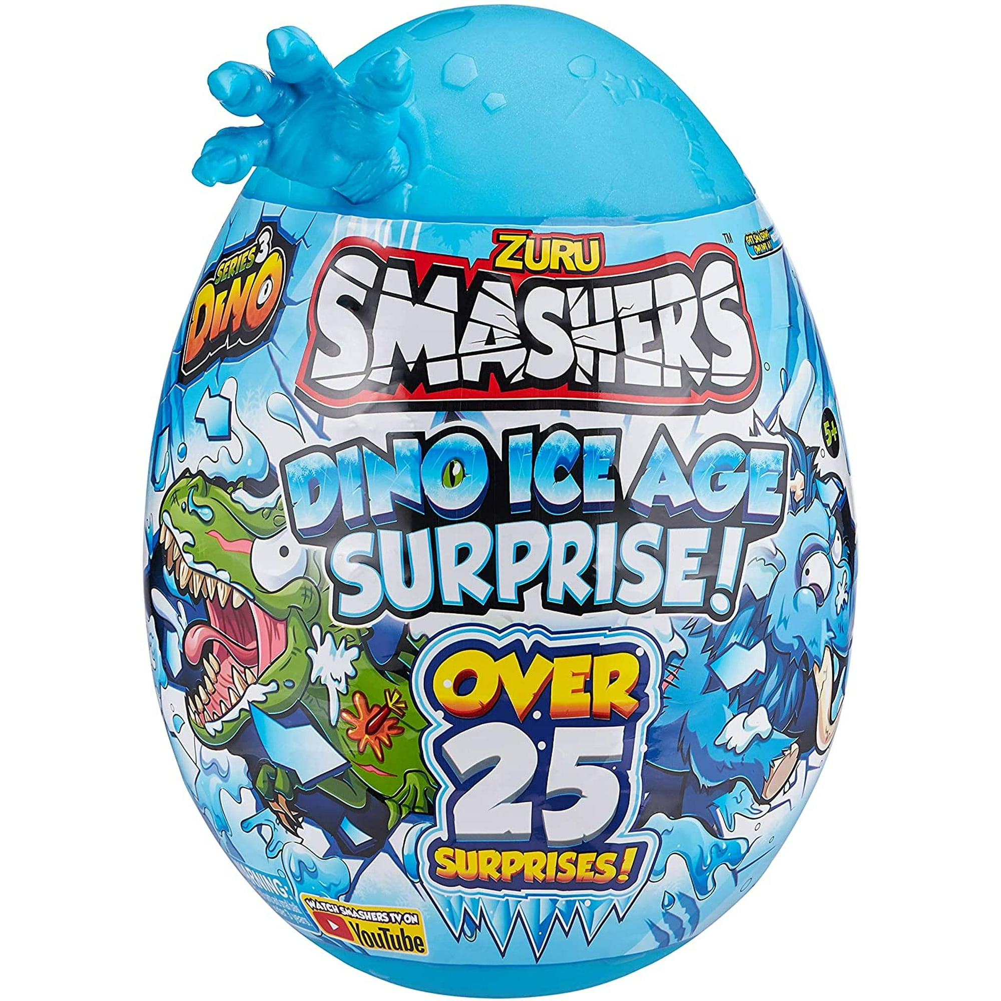 Smashers Dino Ice Age Surprise Egg (?con Mas De 25 Sorpresa