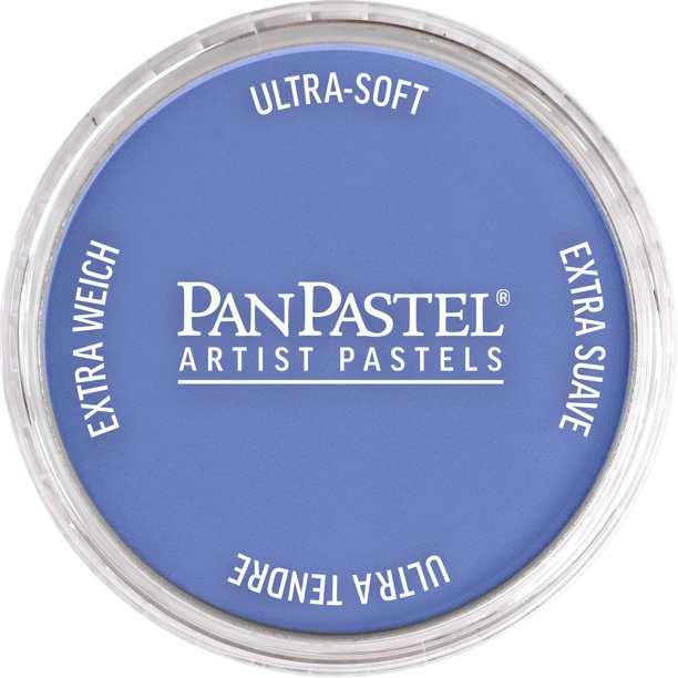 Pasteles Artísticos PanPastel de GOLDEN – Azul Ultramarino Medio – Diámetro 2.44 ” / 62 mm – Pasteles Profesionales – Formato Único de Pan (tipo pastel de tarta)