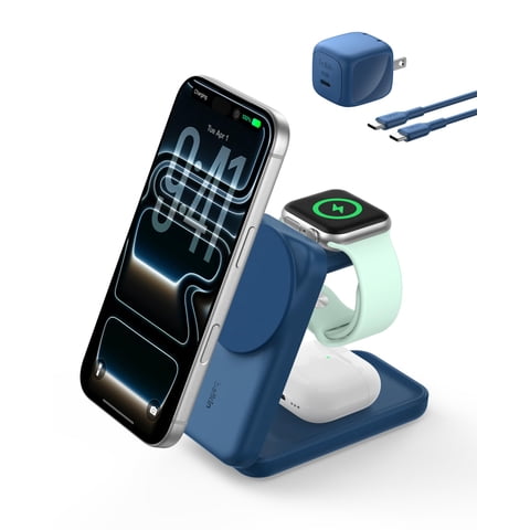 Estación De Carga Belkin Magsafe 3 En 1 Compatible Con Adaptador De 45 W