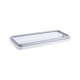 thumbnail image 3 of Toallero De Baño Con Estante Organizador Soporte Toallero Para Balcón Cocina Gris, 3 of 5