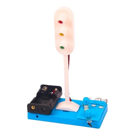 Magideal - Simulación De Semáforos, Experimento Científico, Juguete, Modelo De Tráfico, Mini Señal De Tráfico, Modelo De Luz, Juguete Para Estudiantes Y Niños