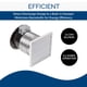thumbnail image 3 of Ventilador de pared Broan-nuTone 512M 70 CFM 6.0 Sones, 3 of 4
