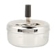 thumbnail image 1 of Cenicero redondo de metal con base abatible para fumar, ideal para el hogar, la oficina y el bar (L), 1 of 7