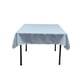 thumbnail image 1 of Mantel LA Linen, popelina de poliéster, cuadrado, 132 x 132 cm, azul, 1 of 2