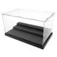 thumbnail image 4 of grandes bloques de plástico caja de almacenamiento anime figuras coches display stand negro, 4 of 5