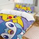 thumbnail image 2 of Cartoon Pokmon 3 Piece Sets Full/Queen Size - Reversible Microfiber Quilts with Shams Soft Lightweight Bedspread Coverlet Comforter for All Season Bed Sheets, 2 of 4
