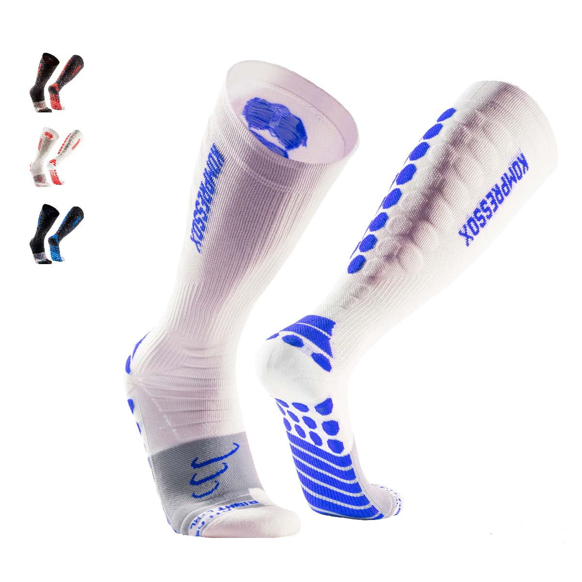Silvera Nanotech - Calcetines Compresión 20-30 Mmhg Running Ciclismo Fútbol Vóley Padel Gym Para Hombre Y Mujer