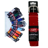 Cinturón Ajustable Rawlings, Talla Única Para La Mayoría (18-36), Rojo Escarlata