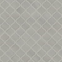 Azulejo De Pared Msi Cerámico Arabesco Esmaltado 35X45 Cm Gris Paloma