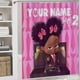thumbnail image 5 of Jefe en pañales niña africana-theme 4-Piece Shower Curtain Set with Rugs, Waterproof Bathroom Decor Set Includes Bath Mat, U-Shaped Rug, Toilet Lid Cover and Curtain with Hooks, 5 of 6