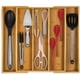 thumbnail image 1 of Organizador de Cajón Cocina Purawood Bambú Expandible 5 Compartimentos, 1 of 3