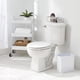 thumbnail image 5 of Papelera mDesign de metal compacta rectangular blanca, 5 of 5