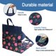 thumbnail image 5 of Cojín Plegable Impermeable con Respaldo Floral JLDTOP para Gradas, 5 of 8