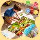 thumbnail image 3 of Set de 4 rompecabezas Kazmido de 100 piezas (26 × 38 cm) – edades 4‑12, 3 of 7