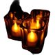 thumbnail image 3 of Pack 24 velas LED decorativas amarillas, 3 of 3