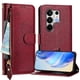 thumbnail image 3 of FOXDOCK Funda Tipo Cartera para Realme C75 5G Cuero PU con Cremallera y Correa de Muñeca, Ranuras para Tarjetas, Soporte Plegable, Cierre Magnético, 3 of 5