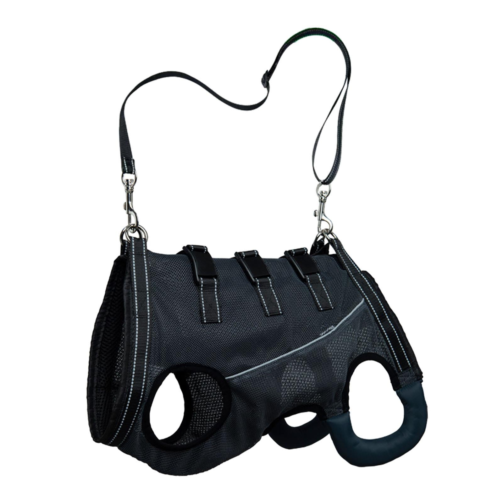 Magideal - Arnés De Elevación Para Perros Correa De Elevación Para Perros Transportín De Soporte Completo Chaleco Para Caminar Arnés Transportín Para Perros Para M Azul Oscuro