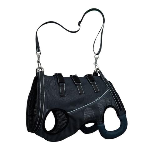 Magideal - Arnés De Elevación Para Perros Correa De Elevación Para Perros Transportín De Soporte Completo Chaleco Para Caminar Arnés Transportín Para Perros Para M Azul Oscuro