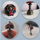 thumbnail image 3 of Tope decorativo para bisagra de puerta WLHYHH, set magnético de bronce, 5 piezas, 3 of 7