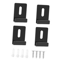 Bothyi - 4X Clips De Espejo De Metal Soportes De Canal Ancho Abrazaderas De Espejo Para Cartelera De Azulejos