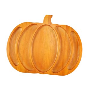 Bothyi - Bandeja Para Servir Con Forma De Calabaza, Bandeja Para Verduras Con Forma De Calabaza Para Cortar Pizza, Carne Y Filetes.