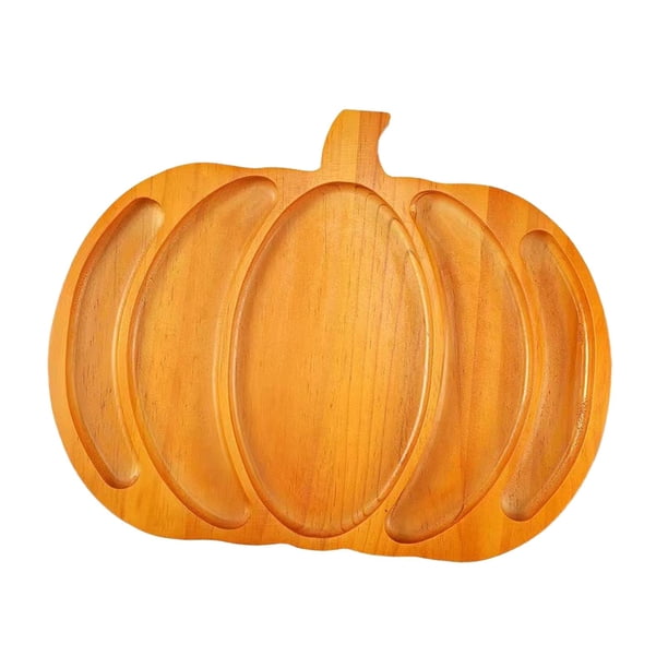 Bandeja Para Servir Con Forma De Calabaza, Bandeja Para Verduras Con Forma De Calabaza Para Cortar Pizza, Carne Y Filetes.