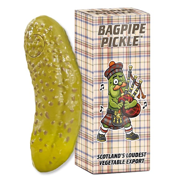 Juguete DR DINGUS Pepino con Gaita – 10 Canciones – Regalo de Broma