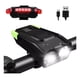 thumbnail image 1 of Luz De Bicicleta Recargable 4000ma Y Bocina Usb Impermeable, 1 of 3