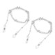 thumbnail image 4 of Cadenas Para Gafas Con Cuentas, Soporte Para Gafas De Sol, Cordones, Cordones, 72cm, Plateado, 4 of 5