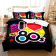 thumbnail image 1 of TV series I Love The 80s Logo Bedding Set Duvet Cover Bed Set Quilt Cover Pillowcase Comforter king Queen Size Boys Adult, 1 of 5