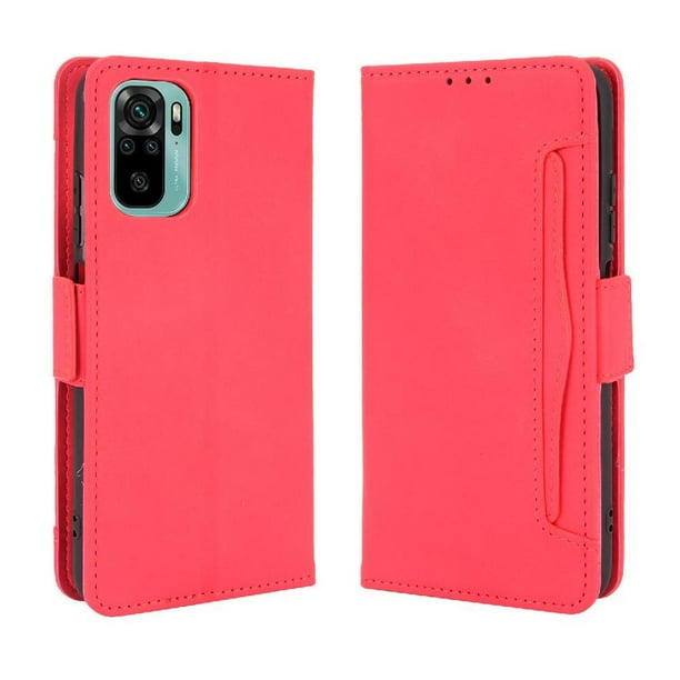 Funda Tipo Billetera FOXDOCK para Xiaomi Poco M5S – Tapa Flip con Tarjetero