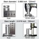thumbnail image 3 of Juego de 4 vástagos de bloqueo VVOKGO de Caster Wheels, resistentes, 3 of 8