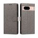 thumbnail image 2 of Cartera para Google Pixel 8A con Bolsillo de Tarjetas, Gris, 2 of 6
