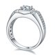 thumbnail image 5 of Anillos de Compromiso de Moissanita para Hombre 1 Uds Color D Claridad VVS1 Anillos de Diamante de Plata Esterlina S925 Alianzas de Boda de Moissanita para Hombre con Certificado, 5 of 9